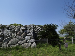 田丸城　天守閣礎石